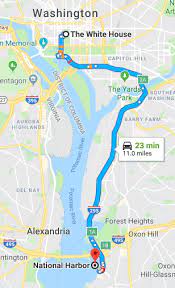 how to get to national harbor from dc