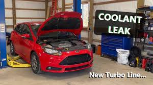 fixing a focus st coolant leak at the
