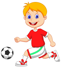 child playing football clipart - Clip Art Library