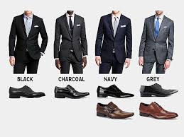How To Pick Shoes For Every Color Suit