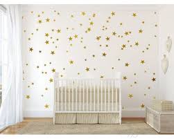 Star Pattern Wall Decal Nursery Modern