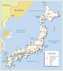 This map shows a combination of political and physical features. Japan Political Map Of Japan Nations Online Project Japan Map Japan Travel Japan