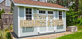 how to organize a storage shed budget