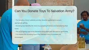 can you donate toys to salvation army