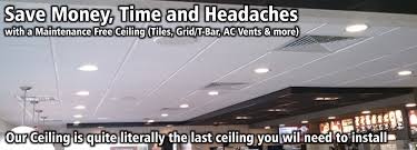 commercial drop ceiling tiles