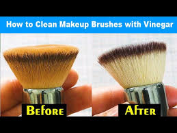 a natural way to clean makeup brushes