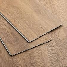 interlocking vinyl floor tile for