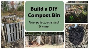Diy Compost Bin Projects Quick And