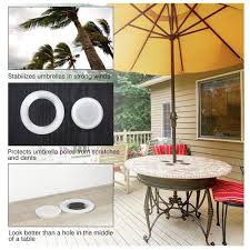 table umbrella hole ring and cap set