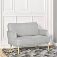 Modern Love Seats Furniture Upholstered
