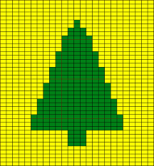 Knitted Christmas Tree Chart