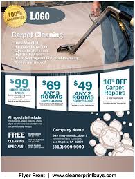 carpet cleaning flyers free templates