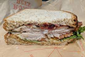 turkey sandwich nutrition facts