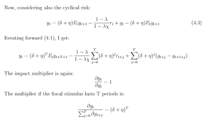 Aggregate Euler Equation And Government