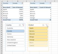 how to use slicers in excel in easy steps