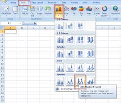 Where Did My Excel 2013 Pyramid Charts Go Or How To Make A