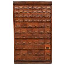 74 drawer card file cabinet