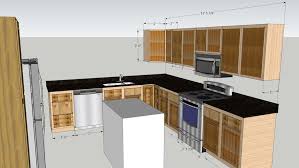 I was remodeling my kitchen. Kitchen Model Using Lowe S Stock Cabinets 3d Warehouse