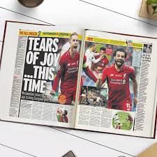 All the latest football news, scores, fixtures, results, gossip and transfer news from around the world. Personalised Liverpool Book Historic Newspapers