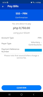 pay sss contribution using prn and gcash