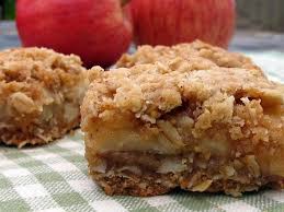 Pour evenly over the crust. Apple Oat Bars With Dulce De Leche One Ordinary Day