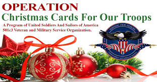 Customize your own photo christmas card to send your season's greetings with a smile. Christmas Cards For Our Deployed Troops Usasoa
