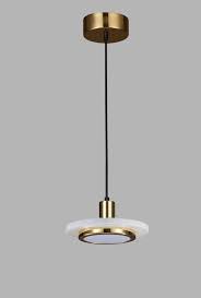 Nordic Style Pendant Light With Marble