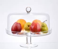 Large Display Cake Stand With Glass