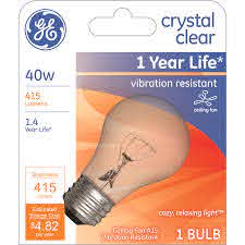 Ge 40 W Soft White A15 Ceiling Fan Light Bulb Light Bulbs Meijer Grocery Pharmacy Home More