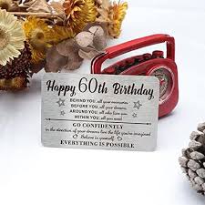 qordyum 60th birthday card gifts for