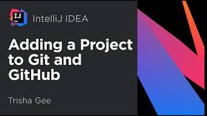 intellij idea adding a project to git