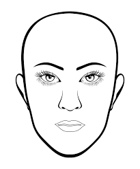 8 best printable face template pdf for