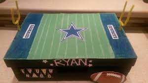 If you have one or more dallas. Valentines Day Diy Box Dallas Cowboys Football Field Boys Valentines Boxes Valentines School Kids Valentine Boxes