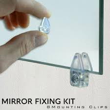 8x New Mirror Wall Hanging Fixing Kit