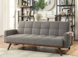 laporte mid century modern futon