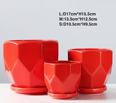 3 pcs pots tray 3 size set pots pottery