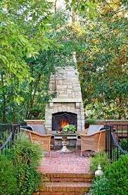 34 Fabulous Outdoor Fireplace Designs