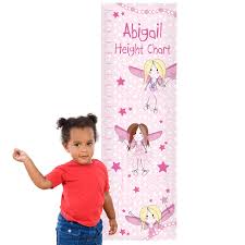 Personalised Height Chart Fairy Height Chart