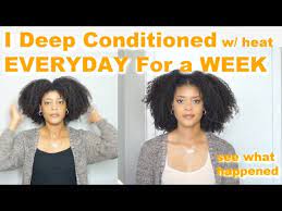 i deep conditioned my natural hair