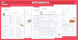 Exponents Worksheets For Grade 5 Pdf