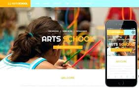 Arts School A Educational Category Flat Bootstrap Responsive