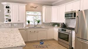 kitchen cabinets with beige tile floor