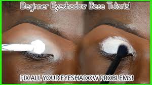 beginners eyeshadow base prep for