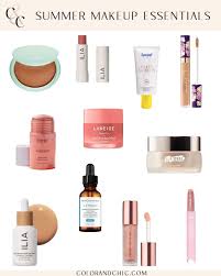 summer makeup skincare essentials