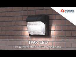 Twx Led Glass Wall Packs Twx1 Twx2