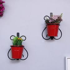 Wall Scone Metal Wall Planters Pot For