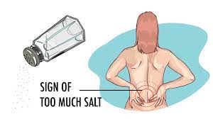 body when you eat too much salt