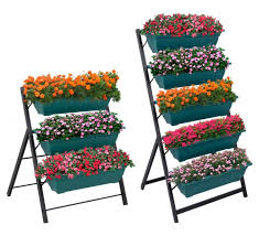 5 Tier Metal Garden Planter Stand