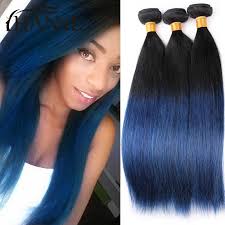 As you see these blue black hairstyles are very various and any fashionista can find an appropriate option to try. Brazilian Straight Hair Dark Roots Blue Ends Human Hair 3bundles Remy Hair Blue Ombre Weave 2 Tone Blue Weft Hanne Colorful Hair Hair Highlights Dark Brown Hair Hair Removal Facial Hairhair Accessories Hair Combs