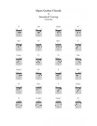 Guitar Chords Charts Printable Guitar Chord Chart Blues